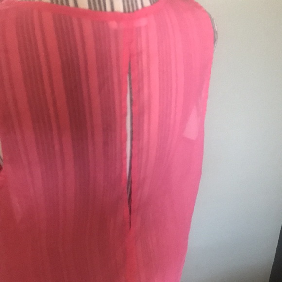Lush, from Nordstrom, sleeveless coral top - Picture 6 of 6